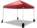 Amazon Basics Outdoor 10' x 10' Pop Up Canopy $56