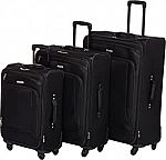 3-Pc American Tourister Pop Max Softside Luggage Spinner (21/25/29) $131
