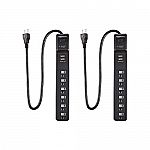 2-Pack Amazon Basics 6-Outlet Surge Protector $10.45 and more