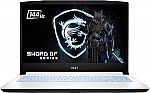 MSI Sword 15.6" FHD 144hz Gaming Laptop (i7-12650H 16GB 1TB SSD RTX 3060) $999.99