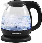 Elite Gourmet Electric 1.0L BPA-Free Glass Kettle $10.47
