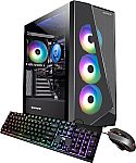 iBUYPOWER Slate Mono 230A Gaming Desktop (Ryzen 5 5600X 16GB 480GB SSD + 1TB HDD RX 6600 XT) $899.99