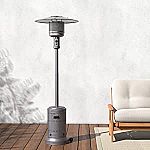 Amazon Basics 46,000 BTU Outdoor Propane Patio Heater w/ Wheels $73 (50% Off)