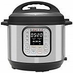 6-Qt Instant Pot Duo 7-in-1 Electric Pressure Cooker $50