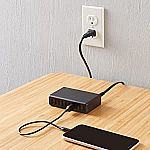 Amazon Basics 60W 10-Port Multi USB Wall Charger $7.40