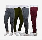Amazon Prime - 3-Pack Fleece Sweatpants and Cargo Joggers $28 - $30