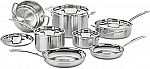 Cuisinart 12-Pc Triple Ply Cookware Set $170