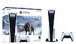 Sony PlayStation 5 (PS5) Disk Console $499, God of War Bundle $559