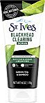 6-Oz St. Ives Blackhead Clearing Face Scrub (Green Tea & Bamboo) (2 for $5.60)