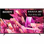 Sony BRAVIA XR X90K 65" 4K HDR Smart LED TV $848 and more