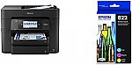 Epson Workforce Pro WF-4830 Wireless All-in-One Printer & 822 Standard Capacity $274.32