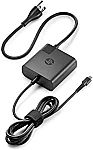 HP USB-C Travel Power Adapter 65W $22.99