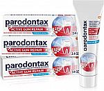 3-Pack 3.4-oz Parodontax Active Gum Repair Toothpaste (Fresh Mint) $12.25