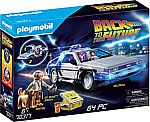 Playmobil Playsets - Back to The Future Delorean $25.90,  Adventure Pony Ride $12.45