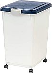 IRIS USA 69Qt. WeatherPro Airtight Pet Food Storage Rolling Container $19.99
