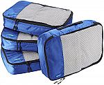4-Piece Amazon Basics Packing Cubes Set $6.16