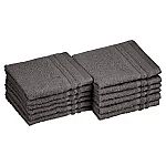 12-Pack Amazon Basics Cosmetic Friendly Washcloths $3.93