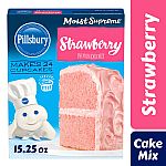 Pillsbury Moist Supreme Premium Cake Mix, 15.25 Oz Box $1