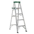 5' Werner Aluminum Type 2 Step Ladder (225 lb. Load Capacity) $30
