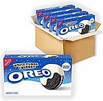 4-Pk 8.5-oz Oreo White Fudge Covered Chocolate Cookies $11 and more