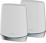 NETGEAR Orbi Whole Home Tri-band Mesh WiFi 6 System (RBK752) $205
