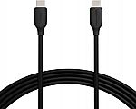 Amazon Basics 10-Ft Fast Charging 60W USB-C to USB-C 2.0 Cable $4