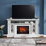 Parkbridge 68 in. Freestanding Electric Fireplace TV Stand $374 and more
