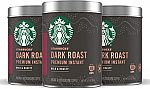 3-Pack 3.17-oz Starbucks Premium Instant Coffee $21