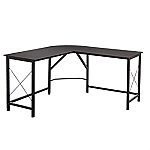 Back-order! Amazon Basics L-Shape Office Corner Desk, 55" $24.25