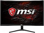 MSI 24" Curved FHD FreeSync Gaming Monitor (Optix G241VC) $114