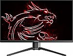MSI 27" FHD Super Narrow Bezel Gaming Monitor (Optix MAG273R2) $179