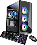 iBUYPOWER Pro Gaming Desktop SlateMR 281AV2 (Ryzen 5 5600 RTX 3060 16GB, 500GB SSD) $849