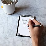 Rocketbook Smart Reusable Notebook Mini Size (3.5" x 5.5") $9.50