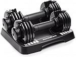 NordicTrack 12.5 Lb. Select-A-Weight Adjustable Dumbbell Set Of 2 $40