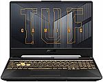 ASUS TUF Gaming F15 15.6” FHD Gaming Laptop (i7-11800H RTX 3050 Ti 16GB 512GB SSD FX506HEB-IS73) $899.99