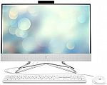 HP All-in-One 24" FHD Desktop (Pentium J5040 8GB 256GB 24-cb0120, 2022) $419.99