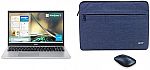 Acer Aspire 5 A515-56-32DK Slim 15.6' FHD Laptop (i3-1115G4 4GB 128GB) + Sleeve + Mouse $260
