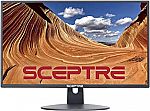 Sceptre E248W-19203R 24" Ultra Thin 75Hz 1080p LED Monitor $89 and more