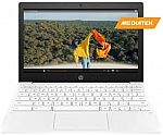 HP Chromebook 11 Laptop (MediaTek MT8183 4GB 64GB 11a-na0080nr 2022 White) $194.99