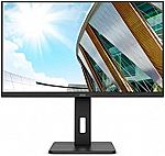 AOC U32P2CA 32" 4K Frameless Monitor $327