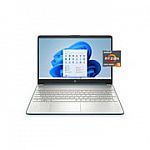 HP 15.6" 15-ef2729wm FHD Laptop (Ryzen 5 5500U 8GB 256GB) $370
