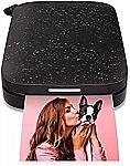 HP Sprocket Portable 2x3" Instant Photo Printer (Noir) $59.99