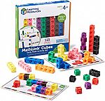 Learning Resources MathLink Cubes 115-pc  Activity Set $7.50 & more