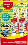 Colgate Kids Toothbrush Set (2-Pk Battery Toothbrush + 2-Pk Toothpaste) Batman $10.40, Minions $11.60