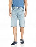 Levi's Men's 569 Loose Straight Denim Shorts $10