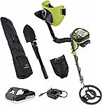 Sun Joe 24-Volt iON+ Cordless Metal Detector Kit (w/ 1.3-Ah Battery + Charger) $45