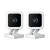 2-Pack WYZE Cam v3 Wired Home Security Camera + 3-Months Cam Plus $35