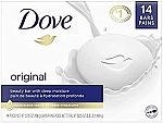 14-Ct Dove Beauty Bar Gentle Skin Cleanser $9.83