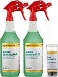 AmazonCommercial Dissolvable Odor Eliminator Kit with 2 Sprayer Bottles and 12 Refill Pacs $5.77