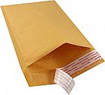 50-Pack 6" x 10" Amazon Basics Kraft Bubble Mailer $6.90